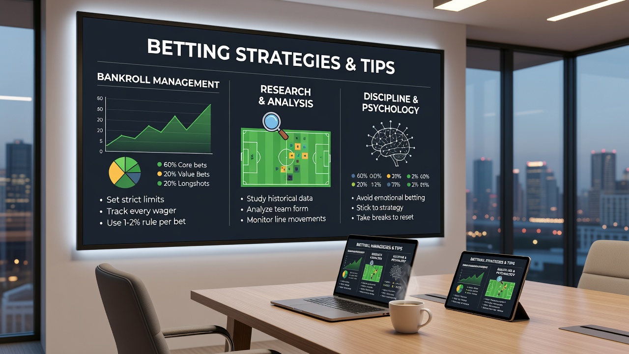 Screenshot of statistical analysis dashboard used for football betting performance tracking