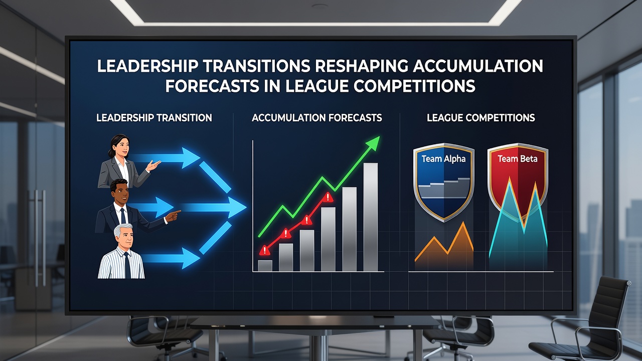 Accumulation betting trends following leadership changes in football leagues
